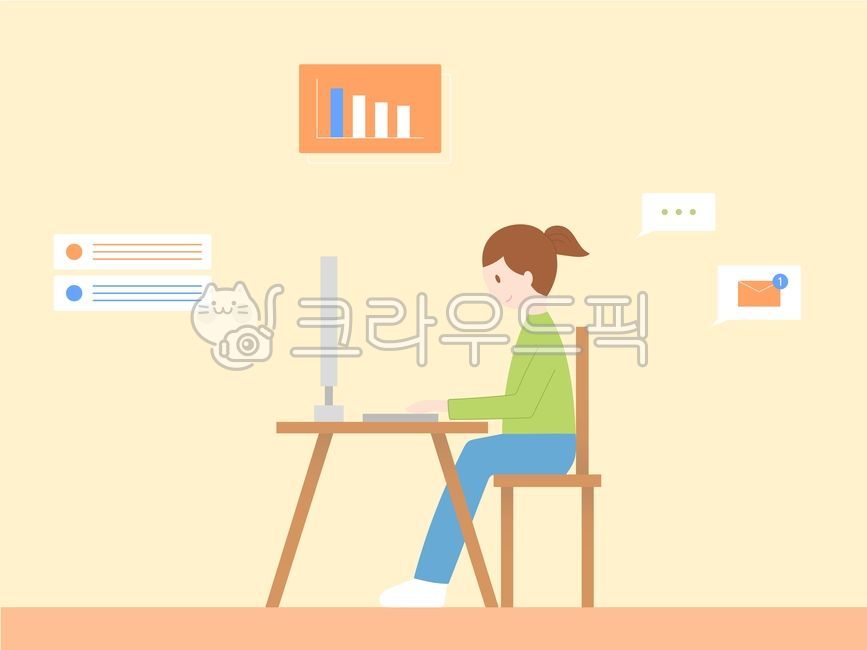 computer,freelance,communication,desk,meeting,videochat,working from home,home,office,illustration,internet,work,business,home office,education,school,study,graphics