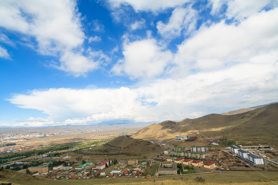sky,cloud,Ulaanbaatar,Mongolia,city,cityscape