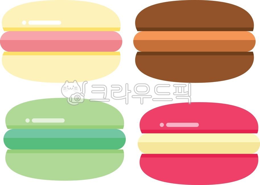macaron,dessert,snack,macaroon,Cheese Macaron,Chocolate Macaron,Mint Macaron,Raspberry Macaron