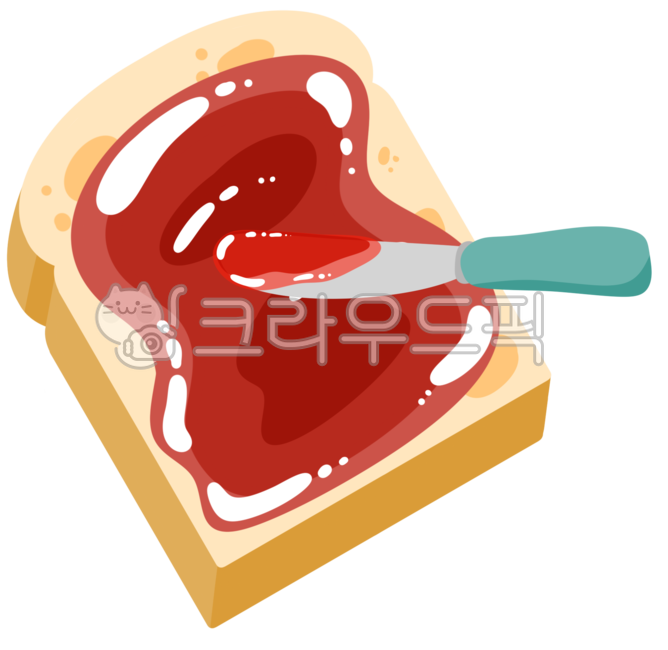 bread,butter knife,snack,desirable,toast illustration,food,spread,toast,appetizing,dessert,jam,Strawberry Jam,Jam illustration
