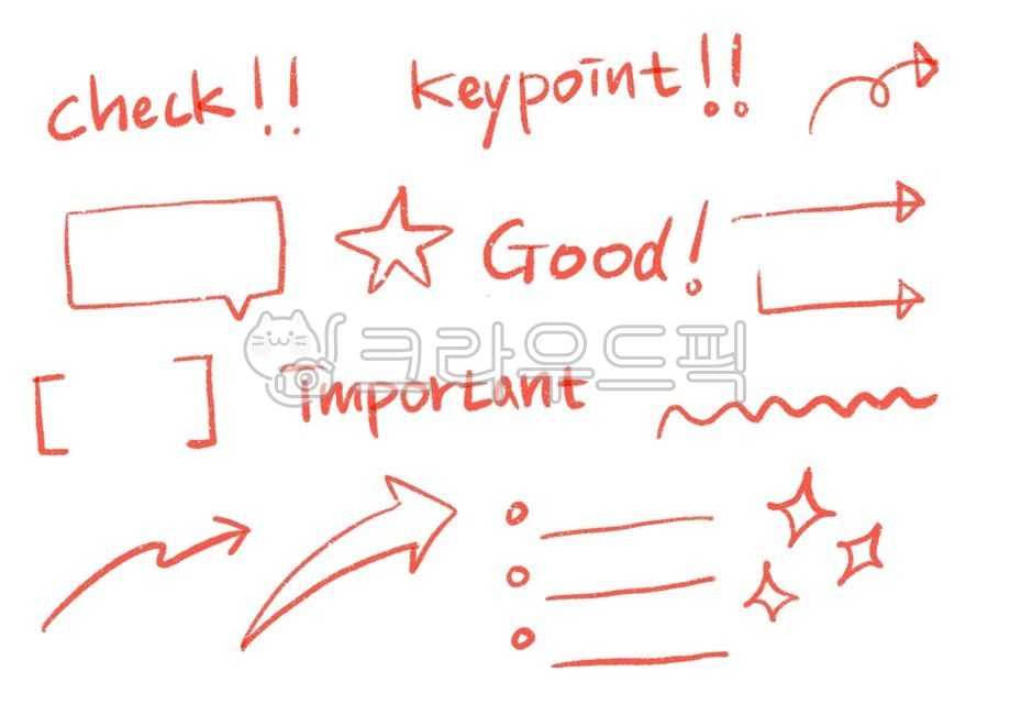 note,study,grading,test,arrow,hand drawing,learning,check,point,score,key point,underscore,emphasis,color pencil,red pen,academy
