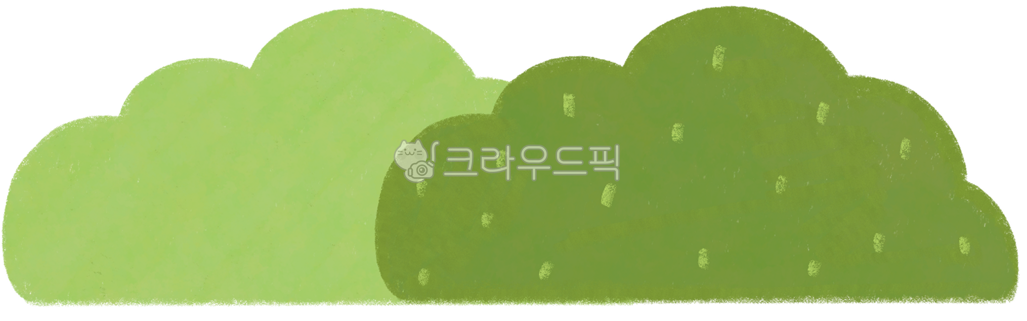 수풀, 수풀일러스트, 풀, 풀일러스트, 식물, 사진,이미지,일러스트,캘리그라피 - 동글마롱 Omarron작가