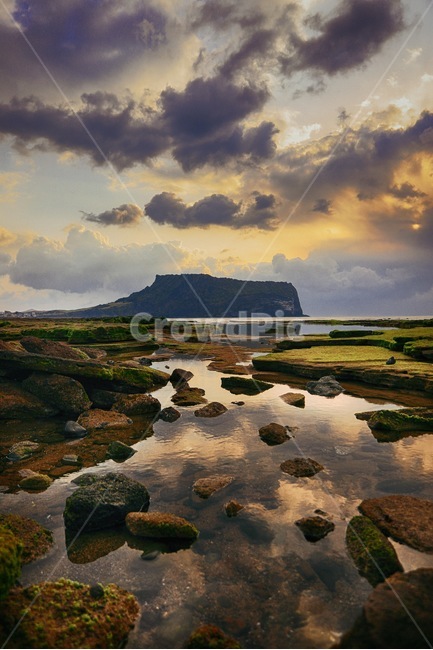 제주도,광치기해변,일출,반영,바다,자연,풍경,nature,landscape,한국자연풍경,한국자연경관,korea nature landscape,제주도,jeju,jeju island,outdoors,옥외,land,땅