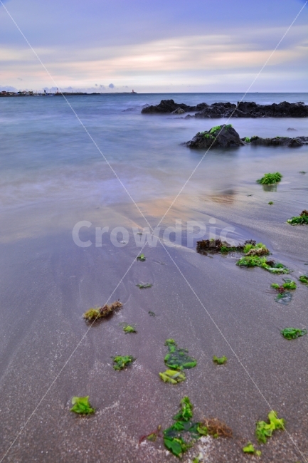 제주도,제주,제주여행,일몰,삼양해수욕장낙조,삼양검은모래해변,삼양검은모래해수욕장,파도장노출사진,해수욕장사진,자연,풍경,nature,landscape,해변,바다,beach,sea,제주도,jeju,jeju island,outdoors,옥외,land,땅
