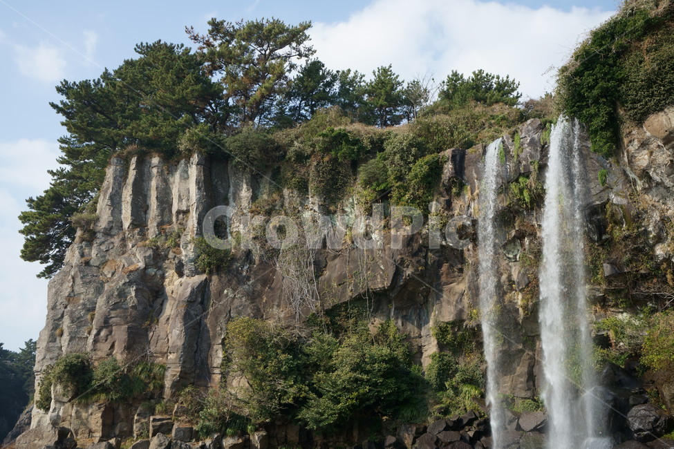 제주도,겨울,바다,폭포,정방폭포,서귀포,jeju,nature,자연,waterfall,jejulandmark,landscape