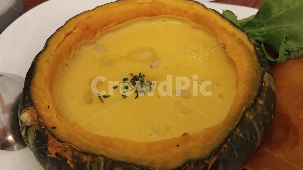 food,음식,단호박스프,단호박,크림스프,스프,soup,노란,노란색,먹음직스러운,수프,식재료,요리
