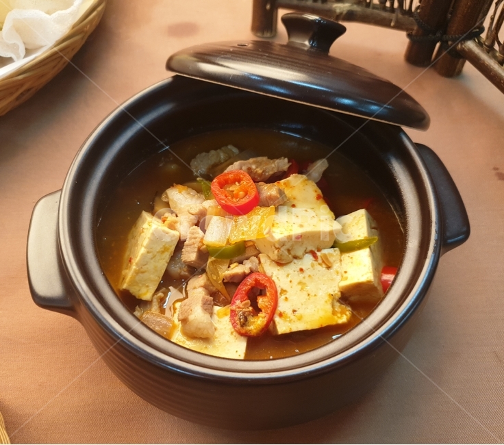 청육장찌개,찌개,한식,한국음식,두부,고추,돼지고기,청국장,발효음식,맛있는,밥,뚝배기