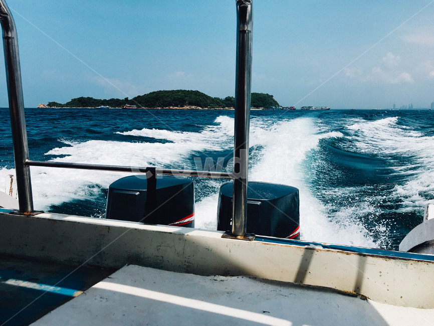 모터,물살,바다,sea,물,배