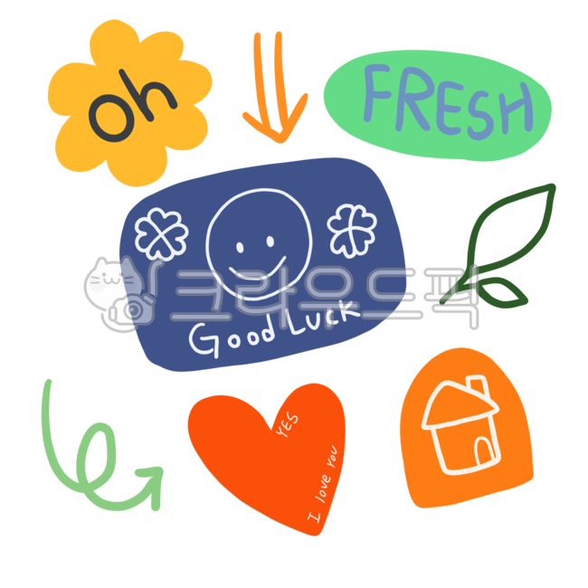 Fresh,Decorating a diary,luck,arrow,Good Luck Illustration,Good Note,picture png,house,cute,smile,pop,sticker illustration,four leaf clover,sticker,png,House,good luck,heart,flower,Dakku png,good note png,Dakku,Good Note Sticker,Dakku Sticker,daily,illust