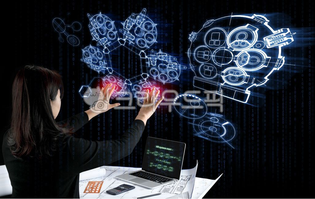 virtual reality,body part,screen,laptop,artificial intelligence,virtual space,iot,cloud,businesswoman,female,communication,empty space,notebook,tech,wearable,dealing,ai,career woman,touch,empty screen,blueprint,ar,4th industrial revolution,upper body,syst