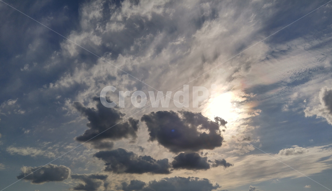 석양,저녁,구름,해질녘,하늘,cloud,sky,자연,풍경,nature,landscape,weather,날씨,outdoors,옥외,cumulus,적운