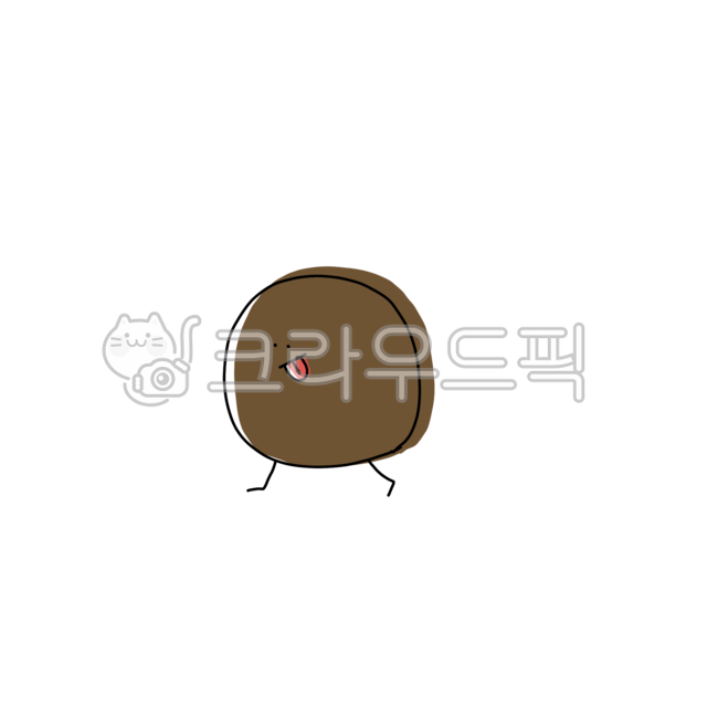 아보카도,심플,간단,귀여움,일러스트