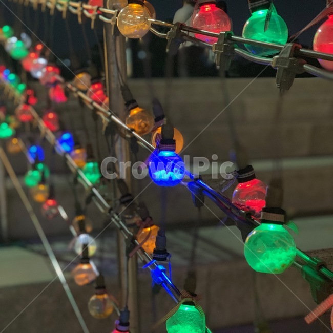 전구,장식품,ornament,계단손잡이,야경