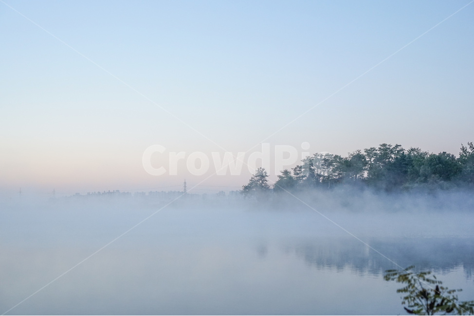 호수,저수지,안개,물안개,새벽,여명,풍경,자연,자연,풍경,nature,landscape,outdoors,옥외,weather,날씨