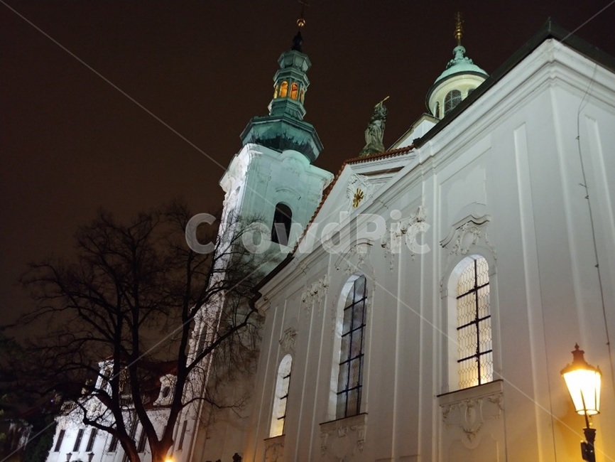프라하,스트라호프수도원,수도원,야경,체코,밤,건물,architecture,praha,prague