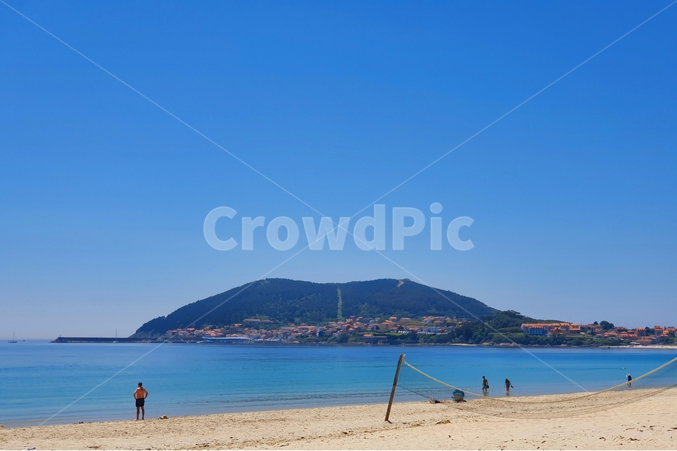 피스떼라,해변,풍경,파란하늘,fisterra,beach,landscape,bluesky
