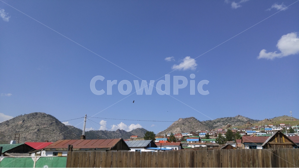 몽골,아르항가이,주거,하늘,마을,시골,마을,풍경,landscape,country,rural,town,해외,외국,세계,foreign,oversea,world