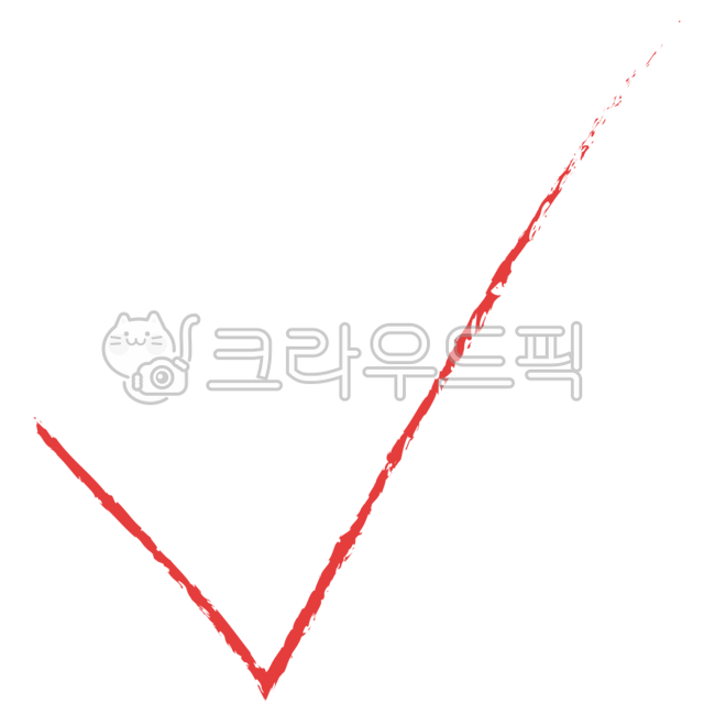 손그림,색연필그림,체크,체크표시,확인표시,확인,채점,시험지