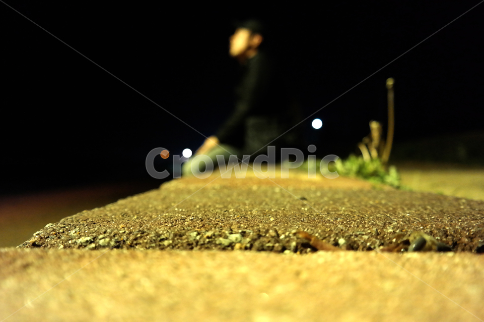 정동진,바닷가,남자,남자혼자,생각,길가