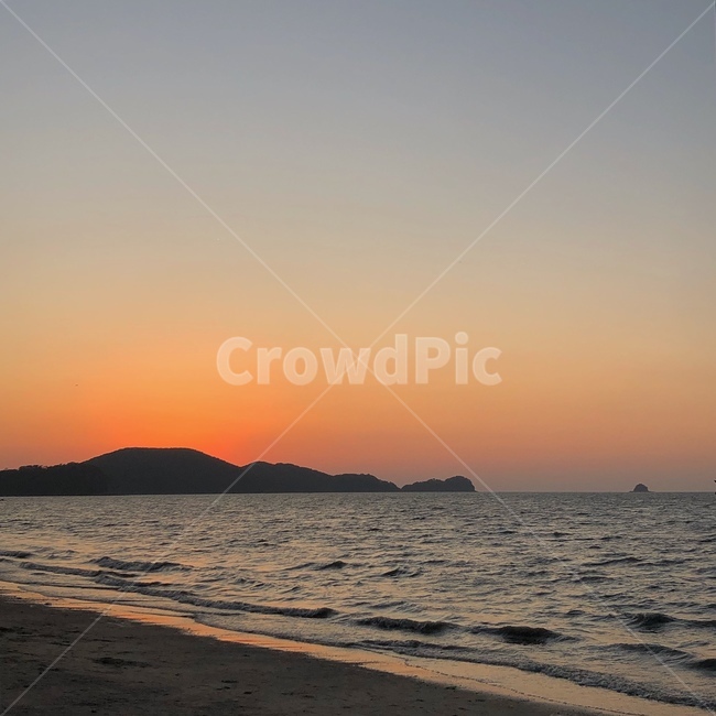 일몰,바다,대부도,sea,redsky,붉은하늘,하늘,sky,자연,nature,풍경,노을