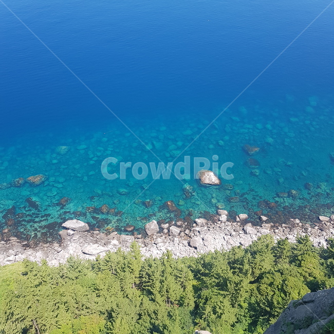 바다,에메랄드,조약돌,풀,sea,stone,grass