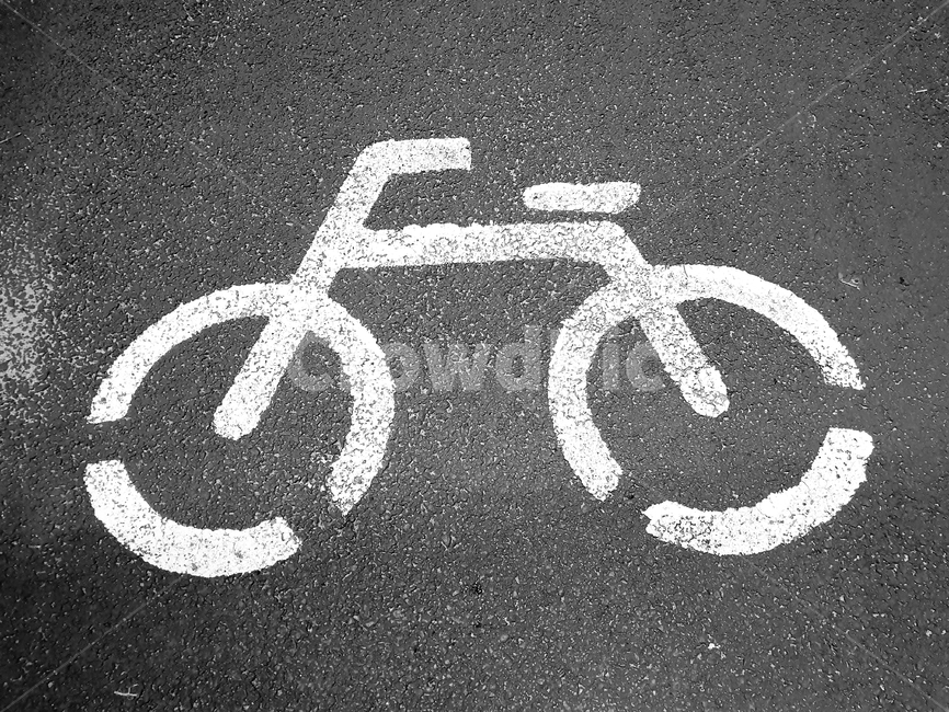 asphalt,아스팔트,tarmac,타맥,자전거,bike,자전거도로,횡단,road,path,길,도로,흑백,표시,일러스트
