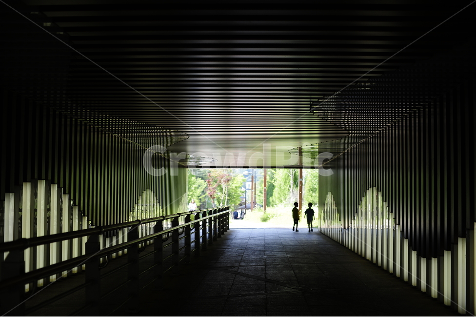 underpass,friendship,shadow,light,sight,tunnel