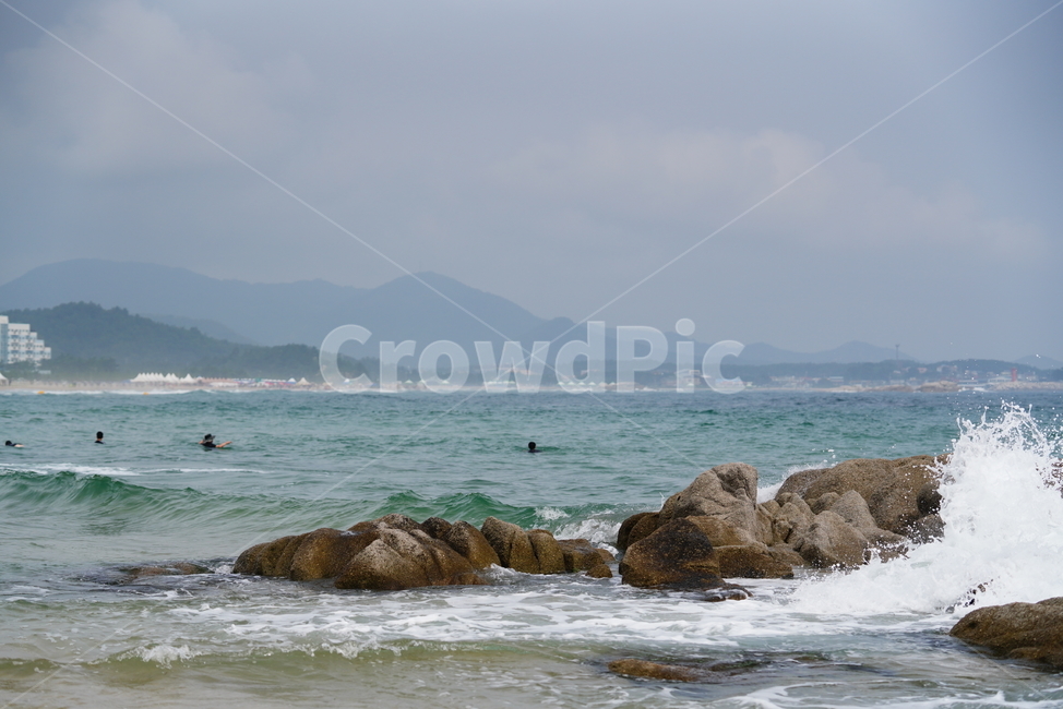 하늘,바다,바닷가,파도,물,파랑,블루,sea,바위,여름,풍경,경치,자연