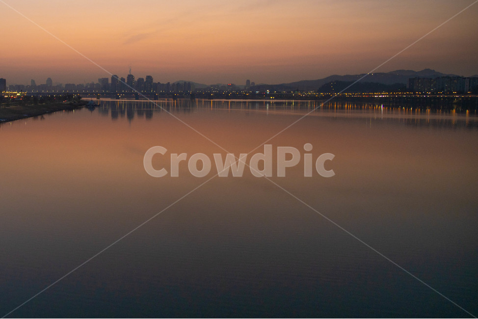 하늘,노을,일몰,일출,강,야경,밤,풍경,nightscape,night,landscape,도시,city,한국도시풍경,한국도시경관,korea cityscape,nature,자연,water,물,outdoors,옥외