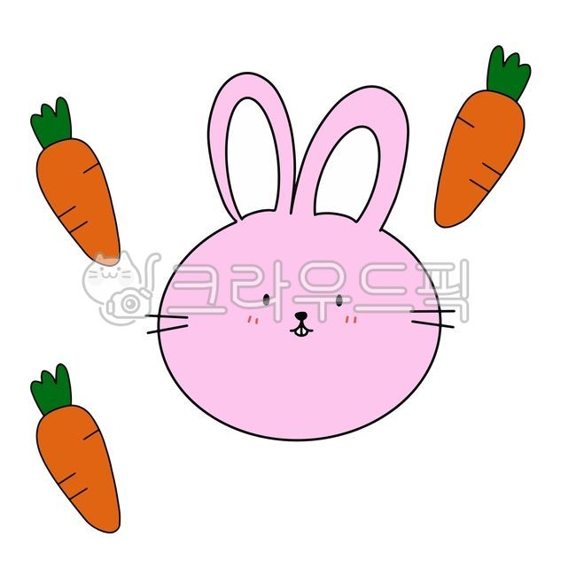 토끼,토끼캐릭터,토끼그림,동물,동물캐릭터,동물그림,토끼일러스트,당근,당근그림,분홍토끼,채소,채소그림,귀여운토끼돼지,animal,animalface,rabbit,carrot,rabbitcharacter