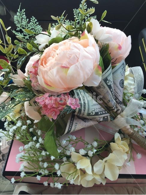 돈다발,부케,꽃다발,돈,달러,결혼,꽃,flower,기념일,축하,anniversary,congratulation,celebrate,celebration