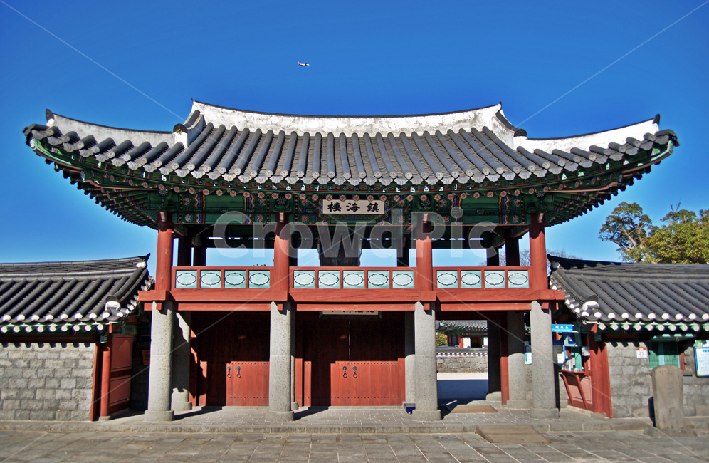 제주도,진해루,관덕정,외대문,회랑,전각,문화재