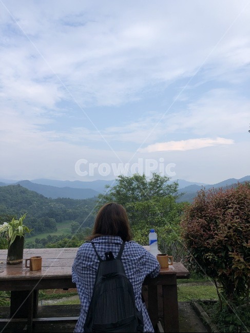 인간,person,산맥,자연,하늘,사람,인물,인간,human,person,여성,여자,woman,female,lady,여행,휴가,traveling,vacation,trip