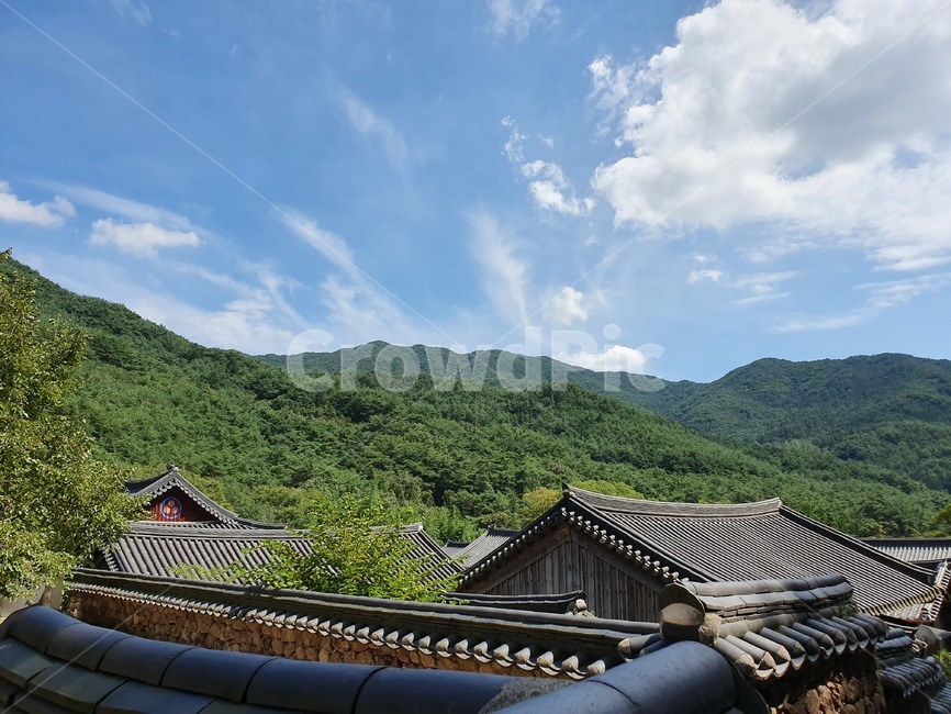 자연,지붕,하늘,roof,자연풍경,자연,풍경,nature,landscape,한국전통,한국문화,korean traditional,korean culture