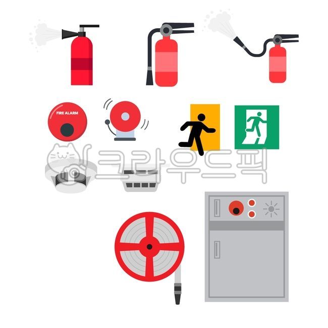 Fire extinguisher,fire extinguisher picture,fire extinguisher image,fire extinguisher vector,alarm,fire alarm,warning,noisy,fire alarm,emergency exit,fire safety,run,fire emergency exit,leave,signal,escape,passage,pictogram