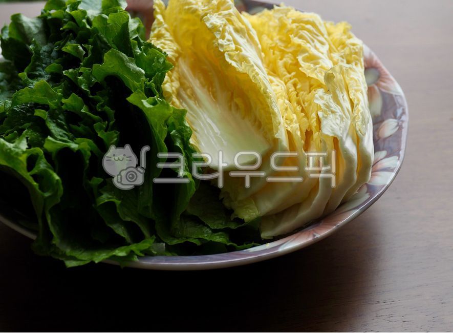 잎채소, 신선한, 잎, 상추, 녹색, 사진,이미지,일러스트,캘리그라피 - jameshan3035작가