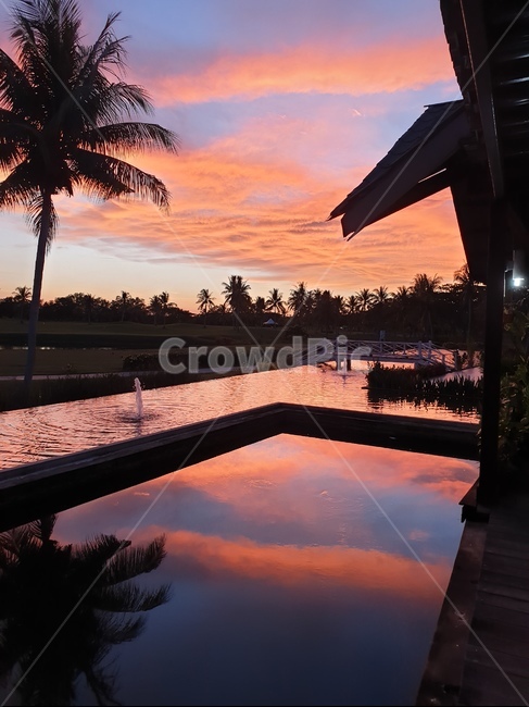 nature,자연,outdoors,옥외,sunset,pool