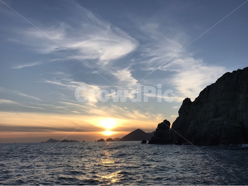 바다,노을,태양,섬,하늘,구름,해돋이,자연,풍경,nature,landscape,promontory,곶,outdoors,옥외,ocean,대양,water,물,sea