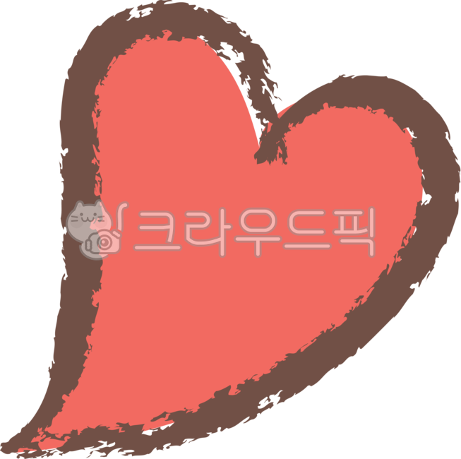 일러스트,귀여운,아이콘,심볼,클립아트,색연필,연필,하트,하트아이콘,로맨틱,로맨스,고백,사랑,사랑아이콘