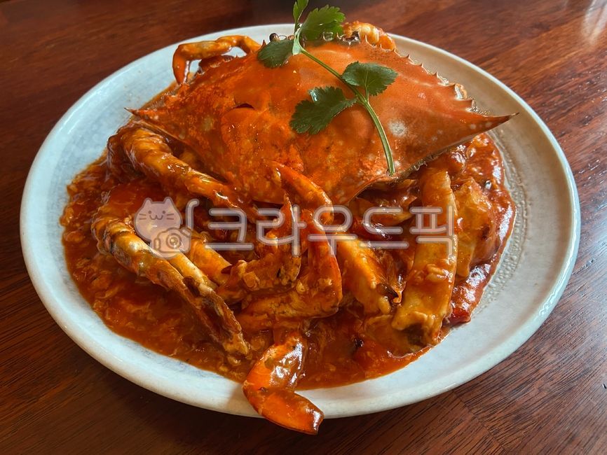 음식,태국음식,동남아음식,게,푸팟퐁커리,카레
