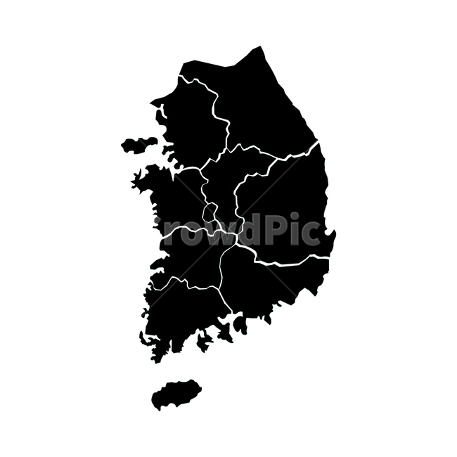 지도,한반도,남한,일러스트,벳터,플랫,단순한,구별된,지역,남해,서해,동해,맵,섬,육지,바다,한국,대한민국,한국지도,다양한,그래픽,일러스트레이션,지도아이콘,지도그림,누끼,한국누끼,경상도,전라도,강원도,서울,수도권,제주도,충청도,그래픽,일러스트레이션,graphic,illustration