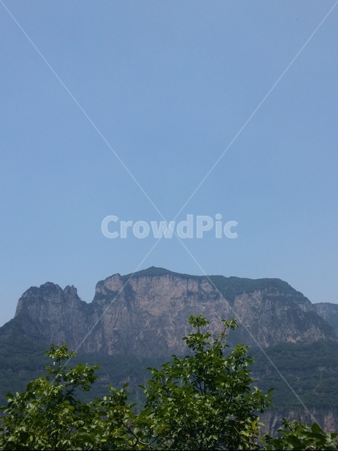 산,하늘,바위,나무,경치,자연,풍경,nature,landscape,outdoors,옥외