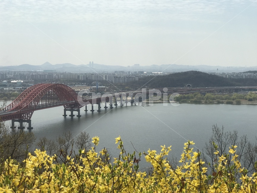 방화대교,행주산성,한강,경치,서울