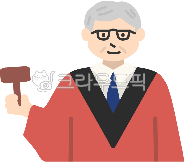 판사, 판결, 판사남자, 판사일러스트, 판사옷, 사진,이미지,일러스트,캘리그라피 - JDesign작가