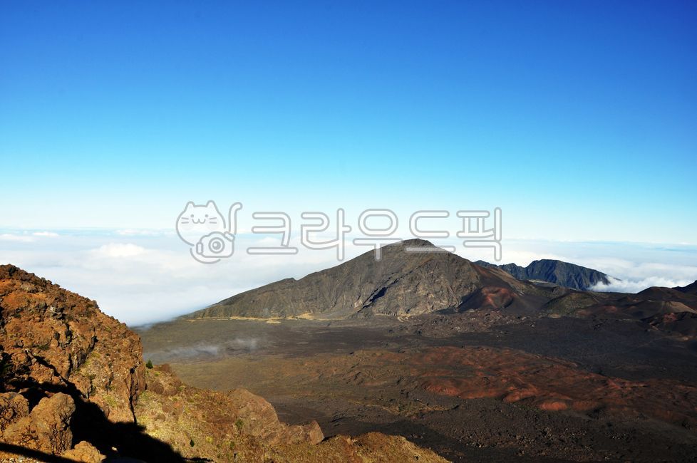 할레아칼라,하와이,국가,공원,경치,안개,풍경,날씨,산,자연,haleakala,national,park,scenery,fog,landscape,weather,peaceful,mountain,nature,view,serene,clouds,picturesque,haze,sky,beauty