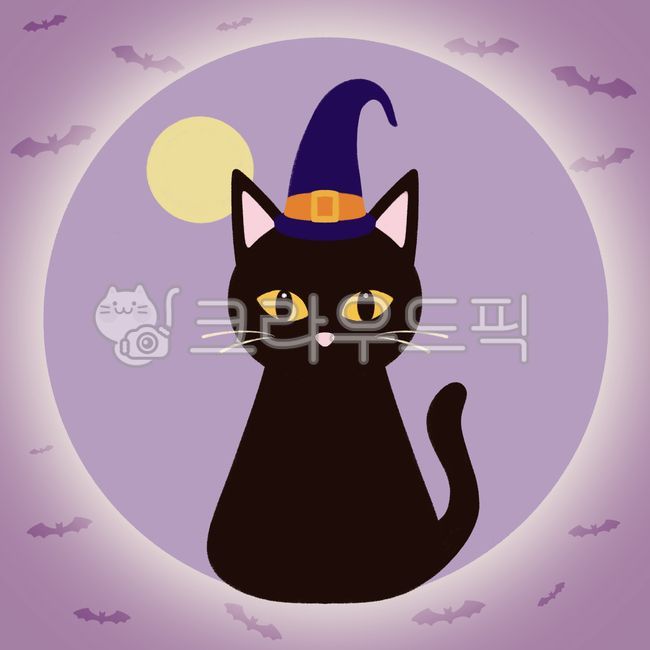 Cat,black cat,witch,character,illustration,magic,hat,night,moon,bat,animal,full moon,Halloween day,event,decoration,decoration,background,mysterious,mystery,nocturnal,night,fall,season,graphic source,design source,Halloween source