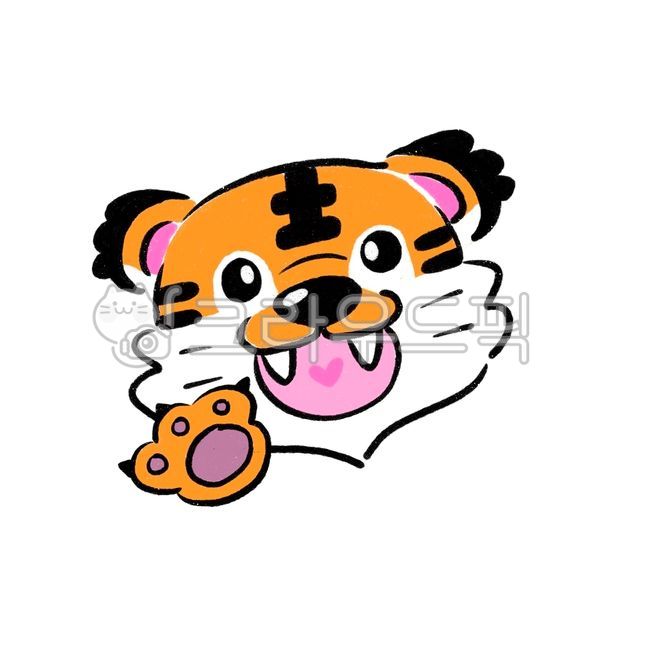 character,painting,tiger picture,drawing,cute tiger,tiger character,cute animals,tigerillust,tiger