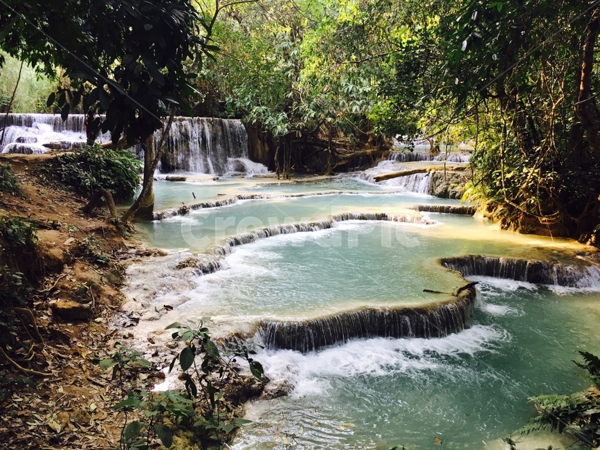 계곡,동남아,꽝시폭포,자연,숲,자연,풍경,nature,landscape,water,물,river,강,outdoors,옥외,waterfall,폭포