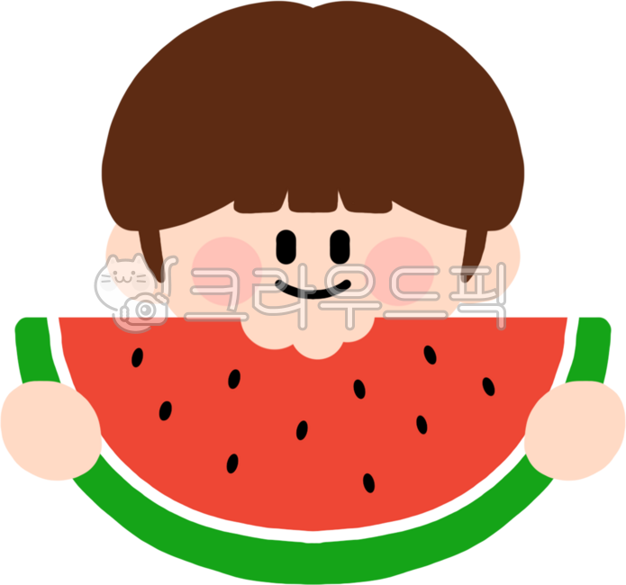 Children's illustration,watermelon illustration,summer children,summer vacation,children,character,children's character,children's character,kids,summer fruit,fruit illustration,eating watermelon,eating fruit,child eating watermel