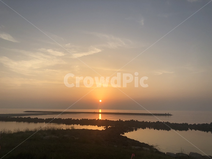 해질녘,sunset,바다,태양,하늘,노을